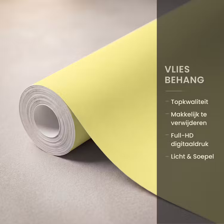 Behang - Buttery - Beige - Geel — 3