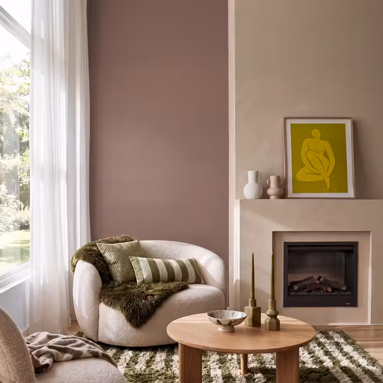 Behang - Muted - Chestnut - Bruin — 1