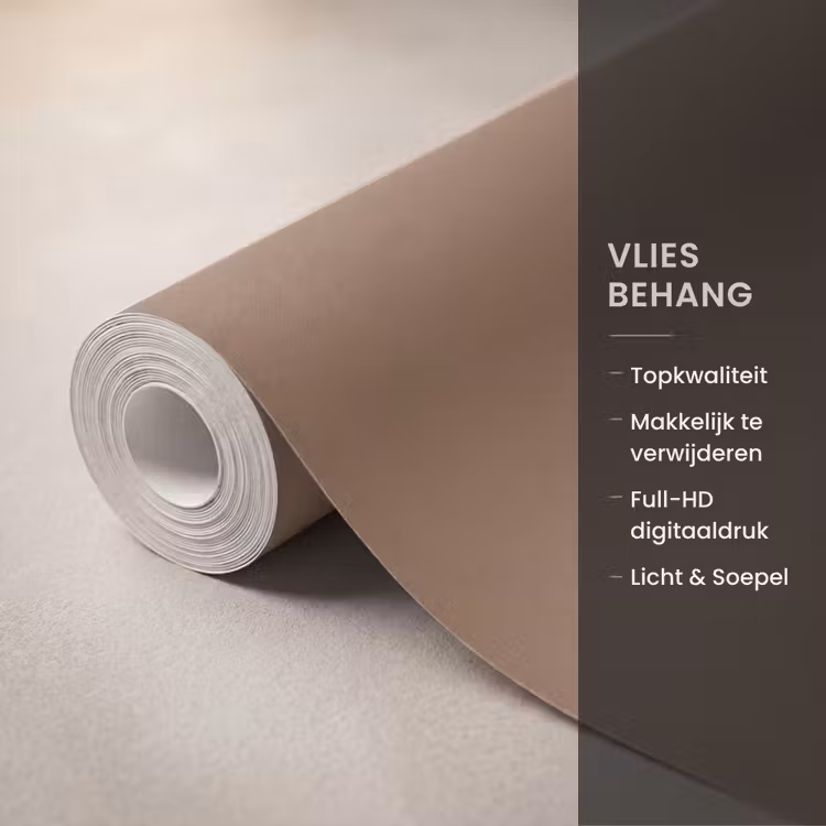 Behang - Soft - Walnut - Bruin — 3