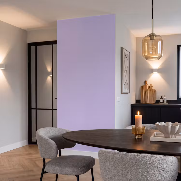 Behang - Pastel - Lilac - Paars — 5