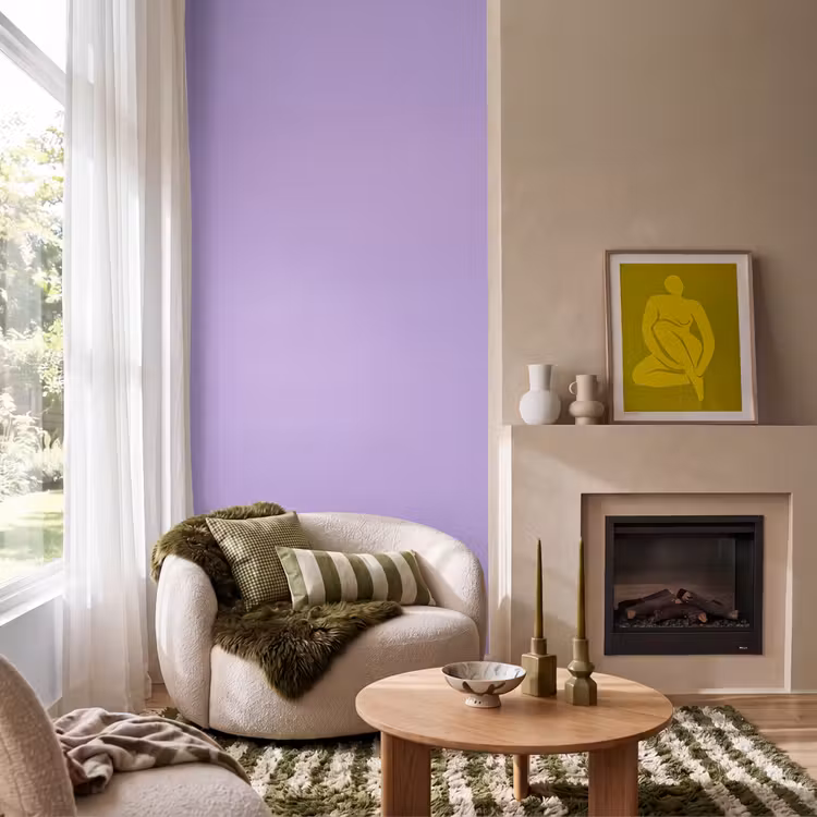 Behang - Soft - Lavender - Paars — 1