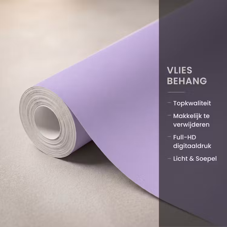Behang - Soft - Lavender - Paars — 3