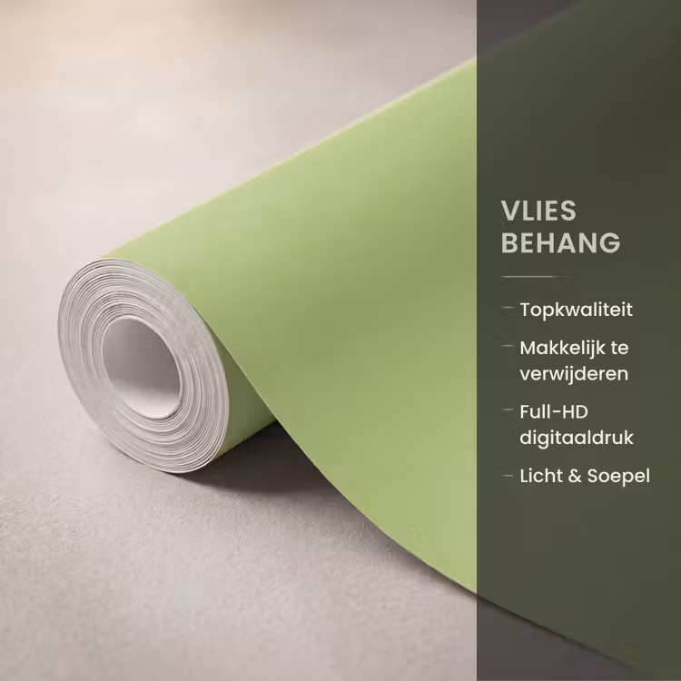 Behang - Lime - Glow - Groen — 3