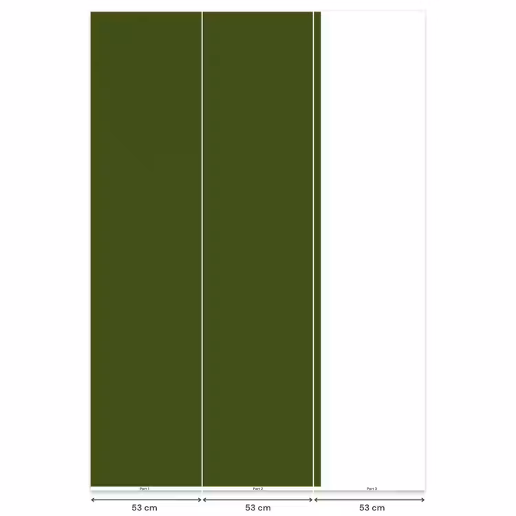 Behang - Olive - Drab - Groen — 6