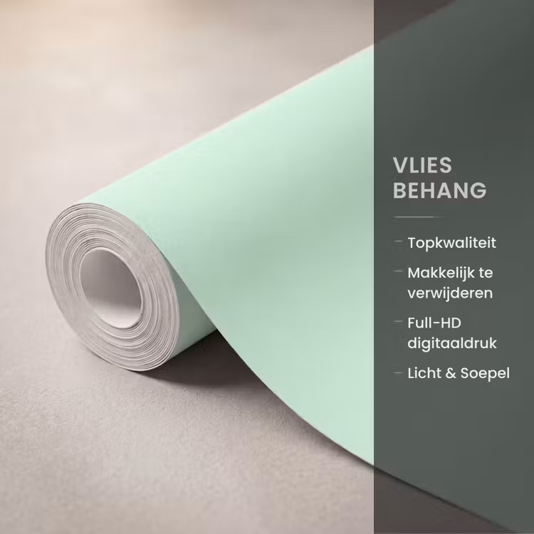 Behang - Pale - Mint - Groen — 3