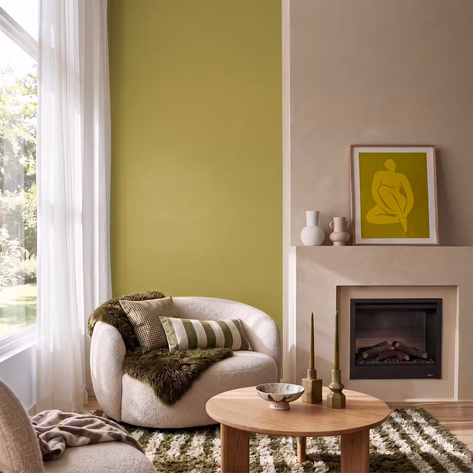 Behang - Antique - Moss - Groen — 1