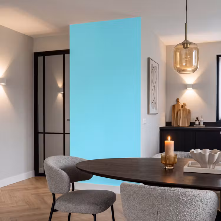 Behang - Electric - Cyan - Blauw — 5