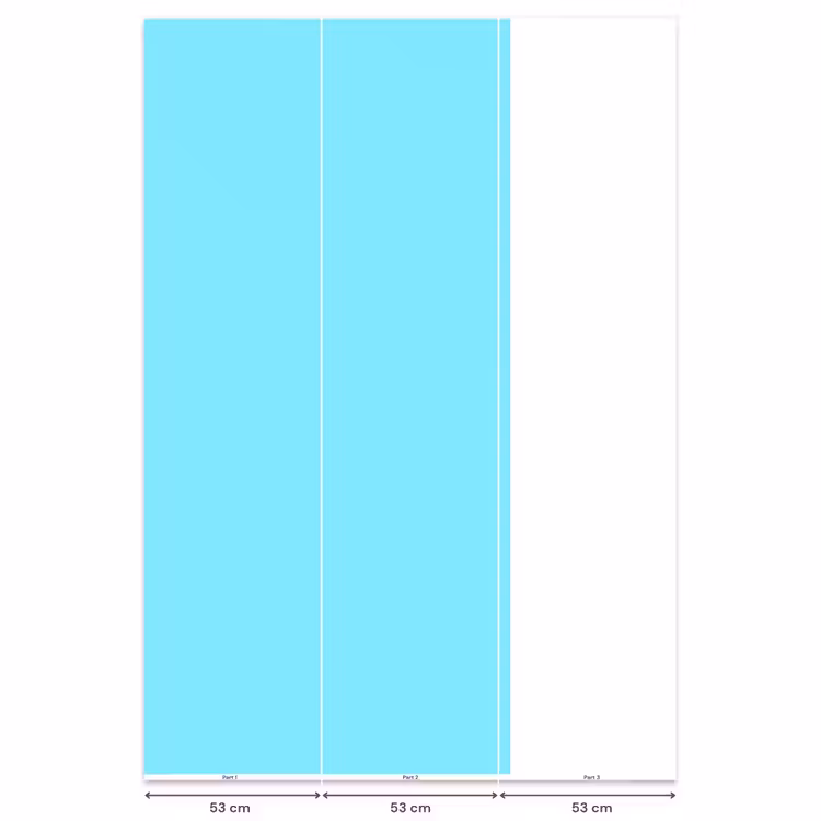Behang - Electric - Cyan - Blauw — 6