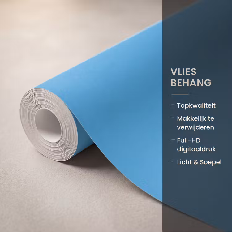 Behang - Cerulean - Breeze - Blauw — 3