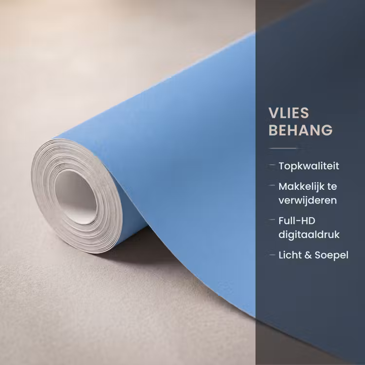 Behang - Cornflower - Blue - Blauw — 3