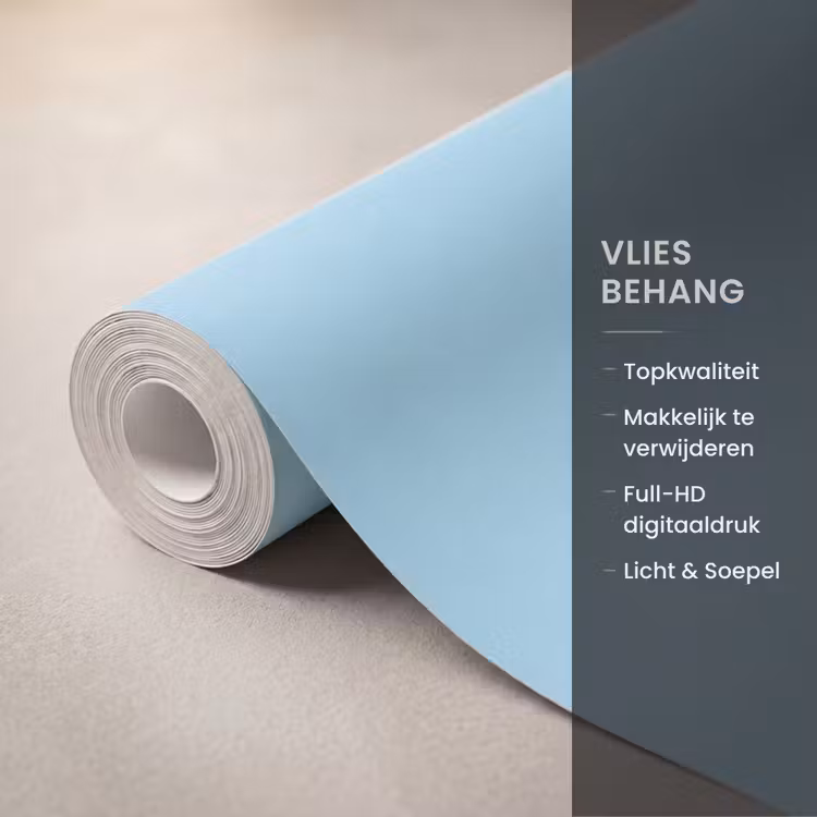 Behang - Ice - Blue - Blauw — 3