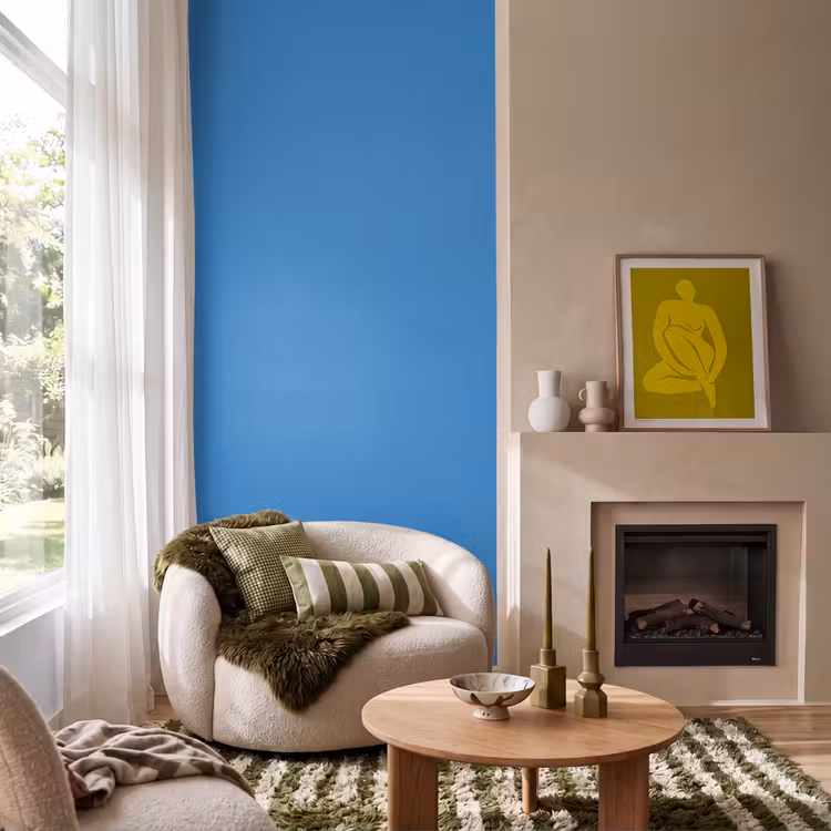 Behang - Royal - Blue - Blauw — 1