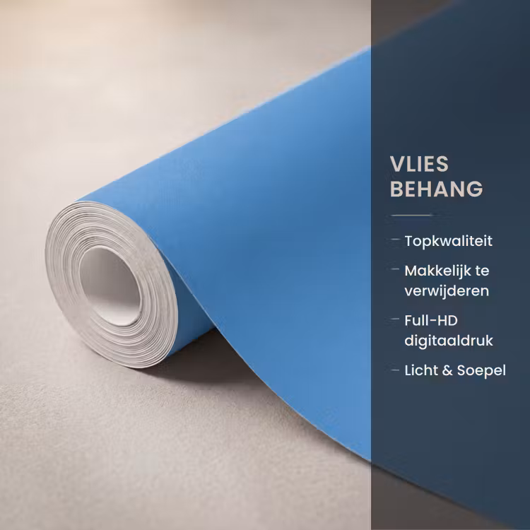 Behang - Royal - Blue - Blauw — 3