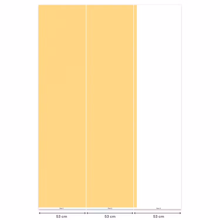 Behang - Butter - Geel - Yellow — 6