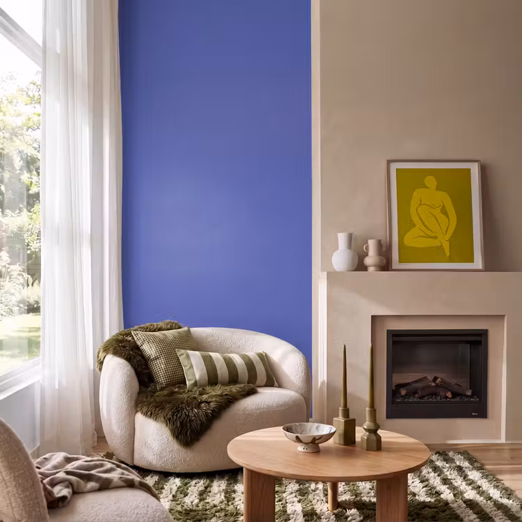 Behang - Chinese - Blue - Blauw — 1