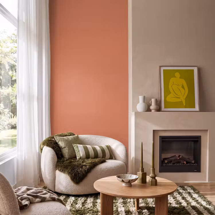 Behang - Classic - Terracotta - Oranje — 1