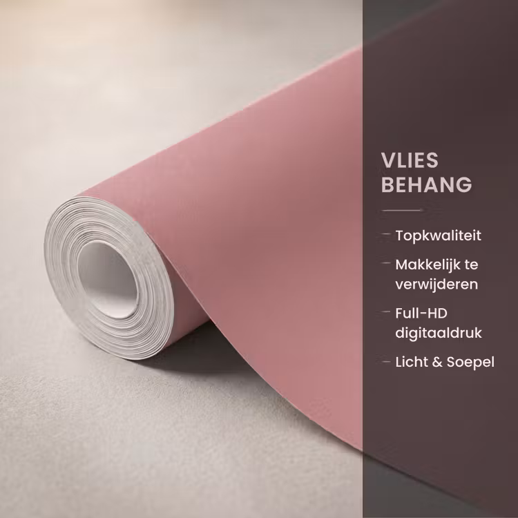 Behang - Ancient - Rose - Roze — 3