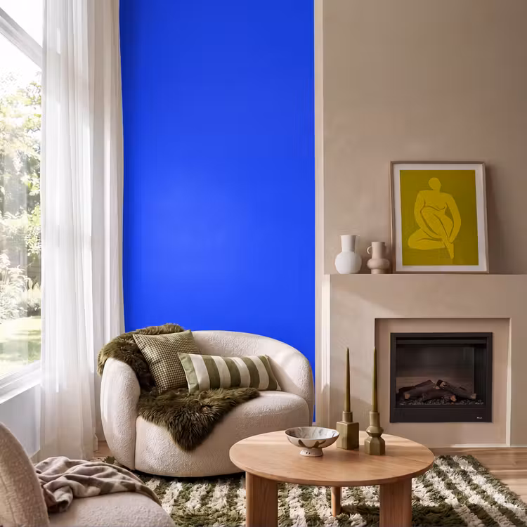 Behang - Electric - Blue - Blauw — 1