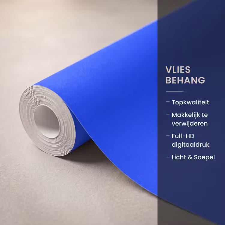 Behang - Electric - Blue - Blauw — 3