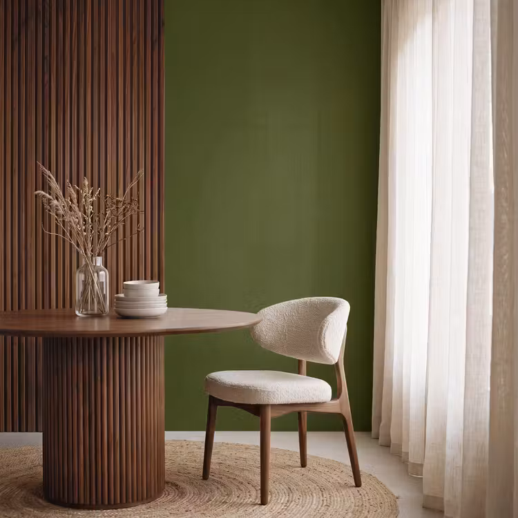 Behang - Dark - Olive - Groen — 4
