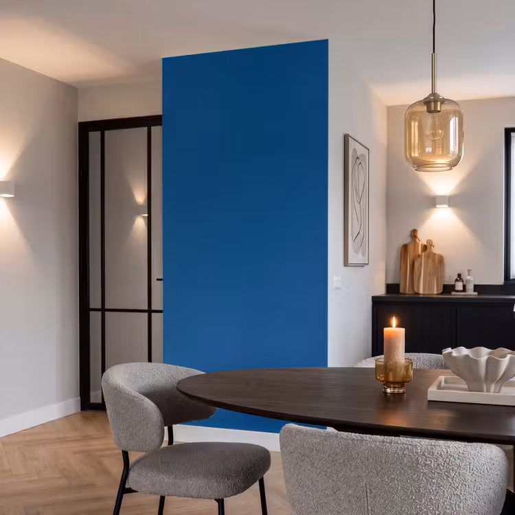 Behang - Free - Groove - Blauw — 5