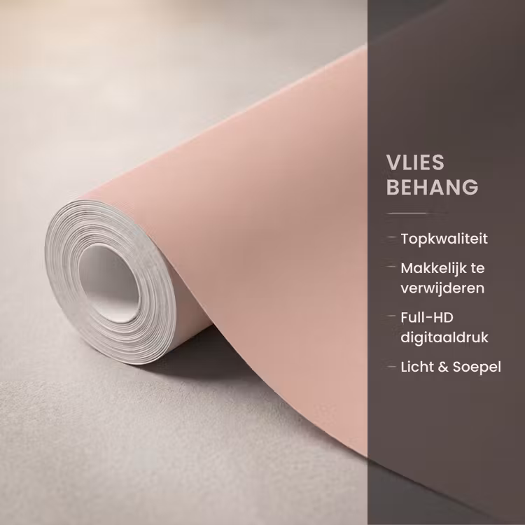 Behang - Dusty - Rose - Roze — 3