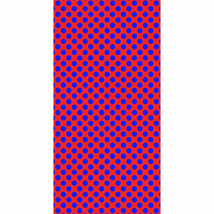 Behang - Dots - Klassiek - Rood — 2