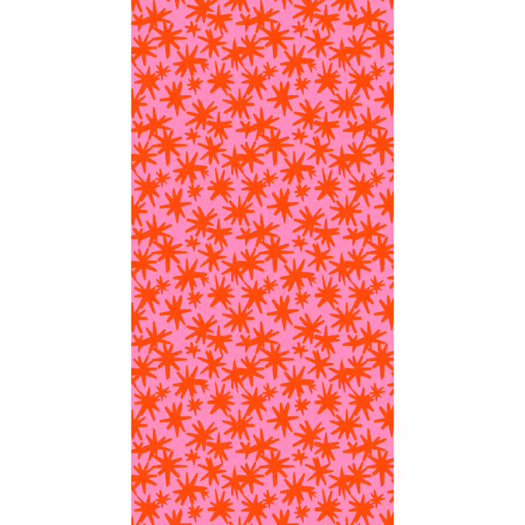 Behang - Modern - Sterren - Roze — 2