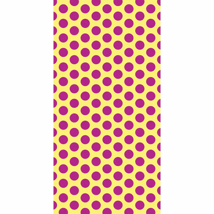 Behang - Dots - Klassiek - Geel — 2
