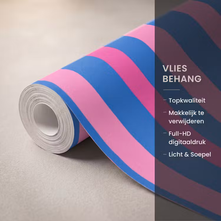 Behang - Modern - Optisch - Roze — 3