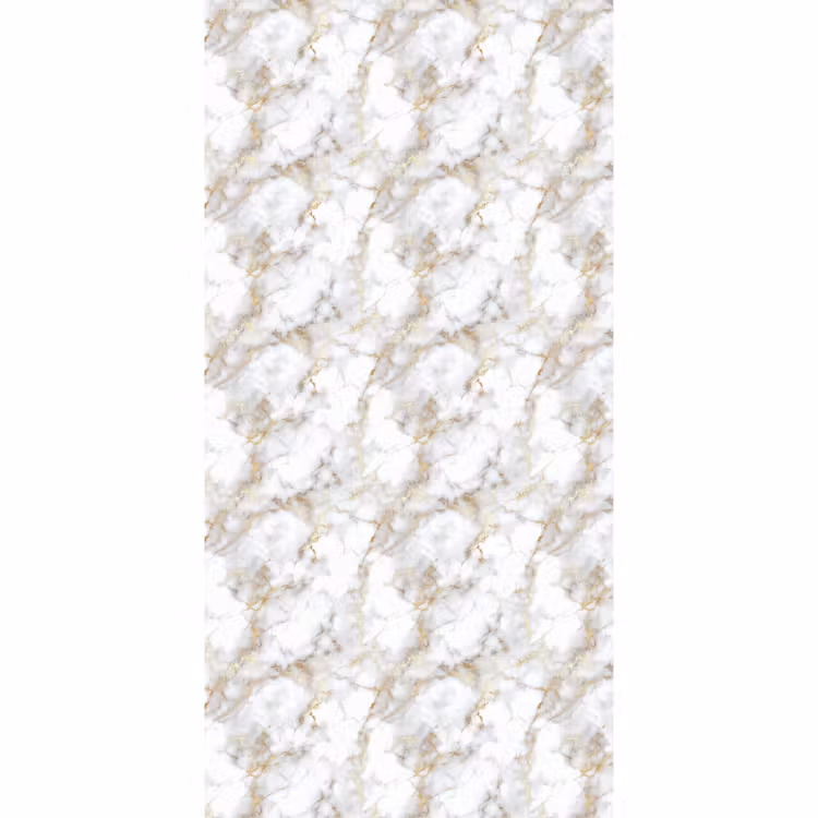 Behang - Gouden aders - Marmer - Wit — 2