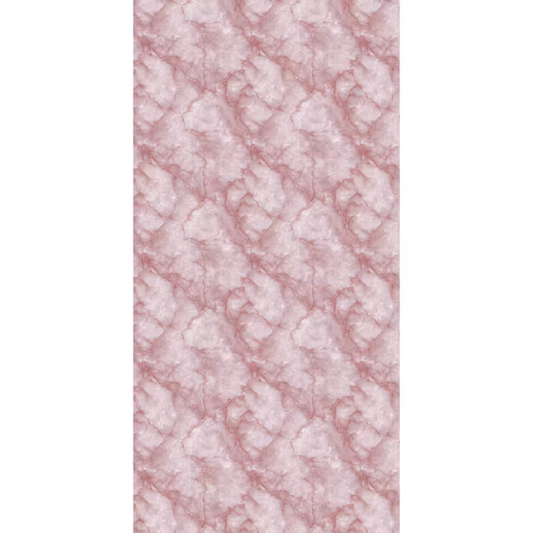 Behang - Roze - Kwartsmarmer - Aders — 2