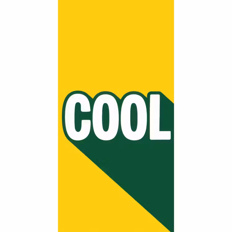 Behang - Cool - Geel - Groen — 2