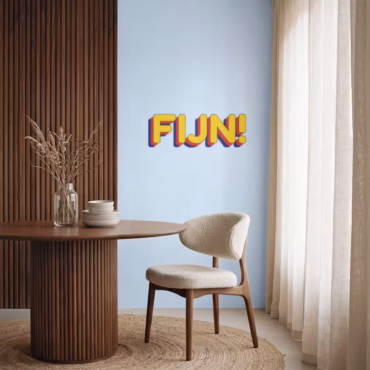 Behang - Fijn - Geel - Oranje — 4