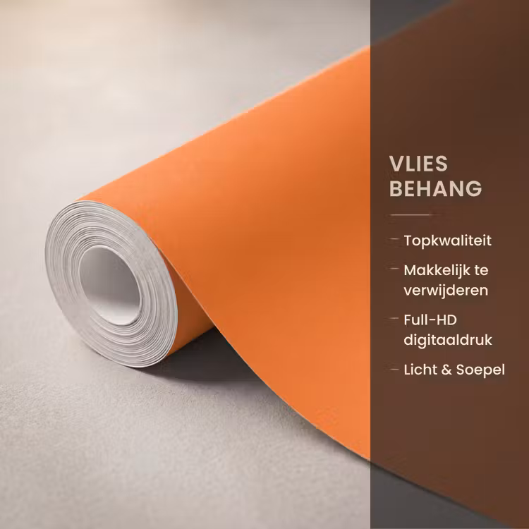 Behang - See te good - Paars - Oranje — 3