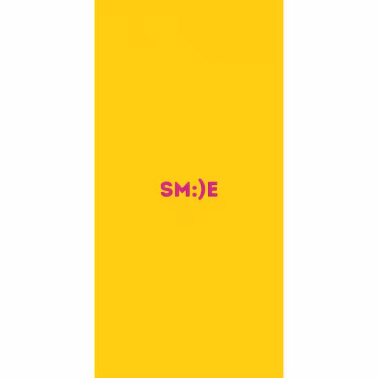 Behang - Smile - Roze - Geel — 2