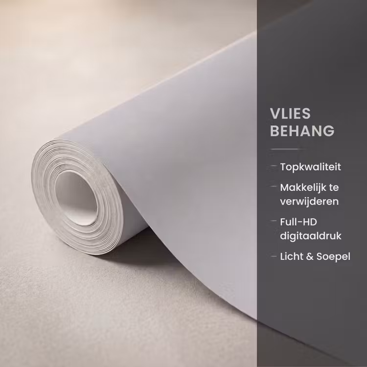 Behang - Vrouw - Profiel - Hoed - Zwart - Wit - Minimalistisch — 3