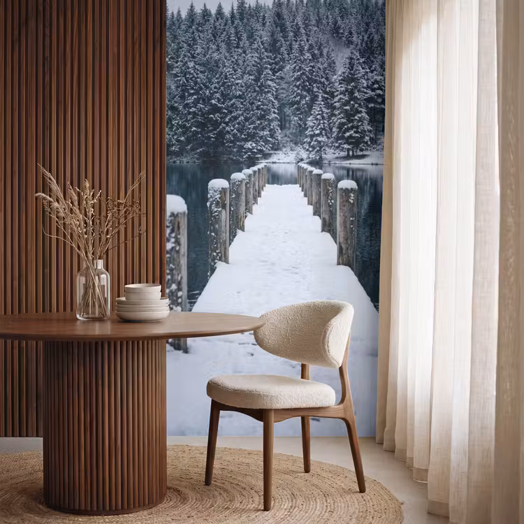Behang - Steiger - Meer - Sneeuw - Bergen - Rustgevend — 4