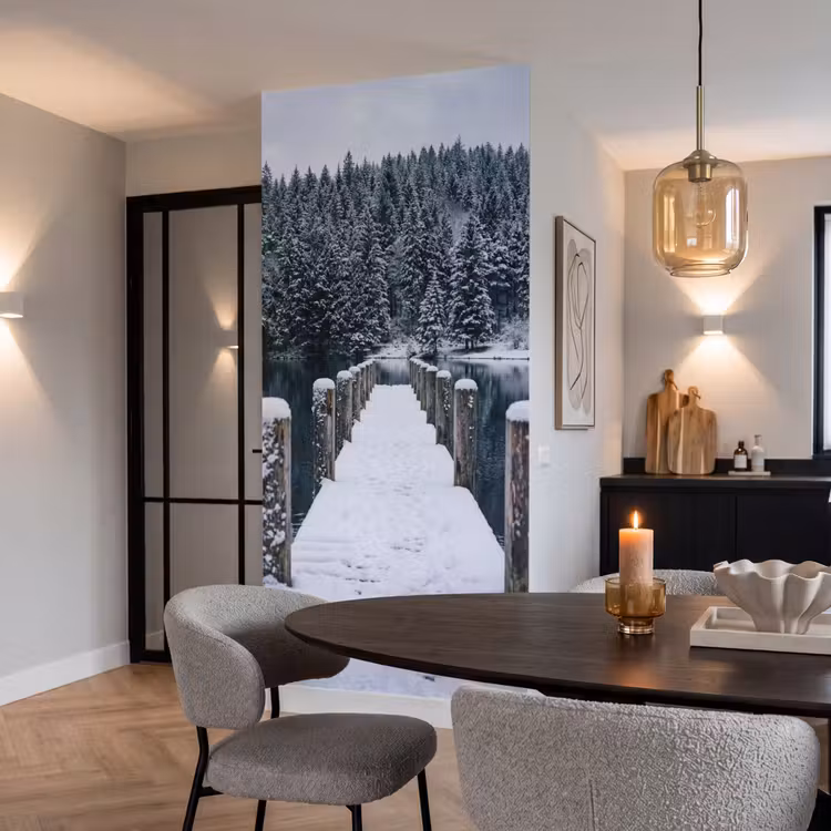 Behang - Steiger - Meer - Sneeuw - Bergen - Rustgevend — 5