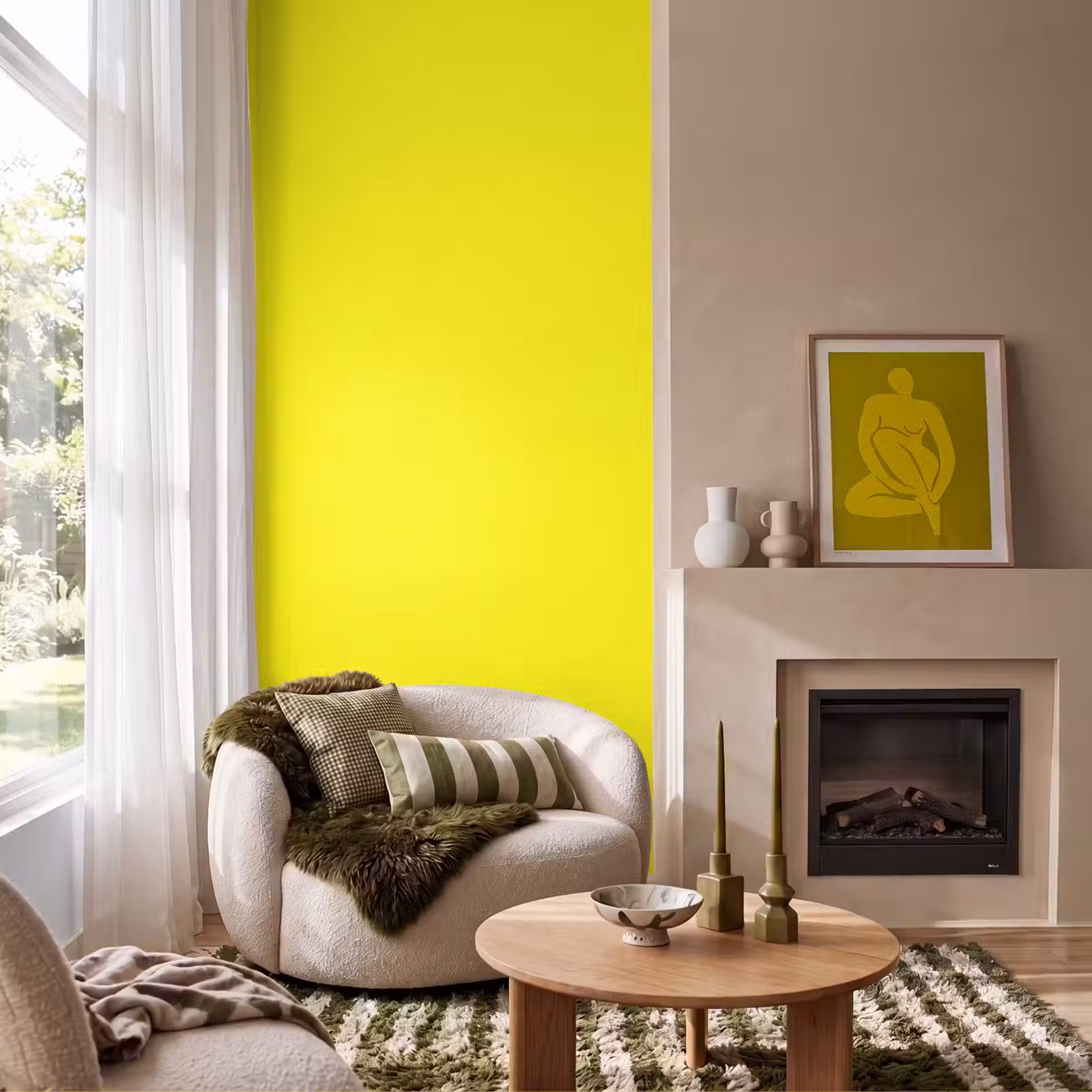 Behang - Sunshine - Glow - Geel — 1