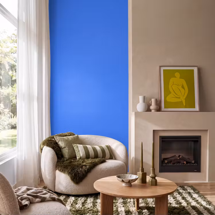 Behang - Vivid - Cobalt - Blauw — 1