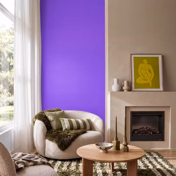 Behang - Vivid - Violet - Paars — 1
