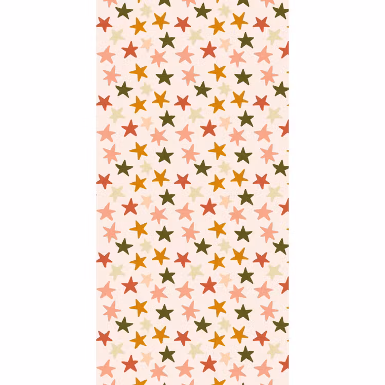 Behang - Sterren - Patroon - Kleurrijk — 2