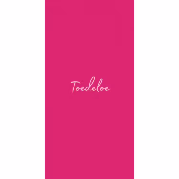 Behang - Toedeloe - Roze — 2