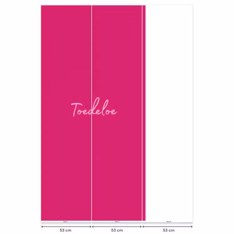 Behang - Toedeloe - Roze — 6