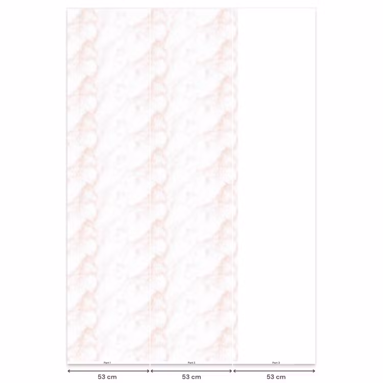Behang - Zalmroze - Marmer - Aders — 6