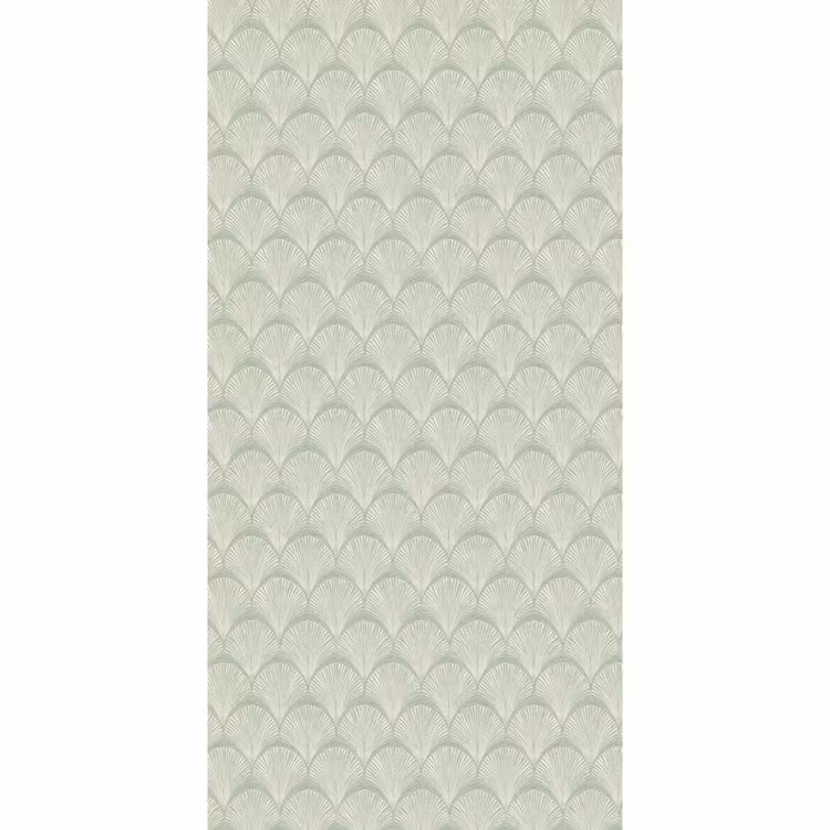 Behang - Waaiers - Patroon - Groen — 2