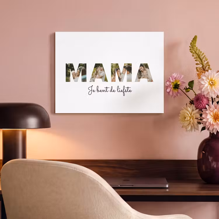 Akoestisch schilderij - Mama - Lettercollage — 6