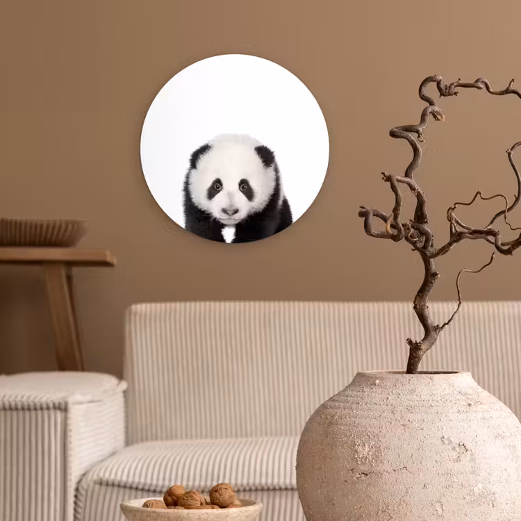 Muurcirkel - Dieren - Kinderen - Panda - Meisjes - Jongens — 2