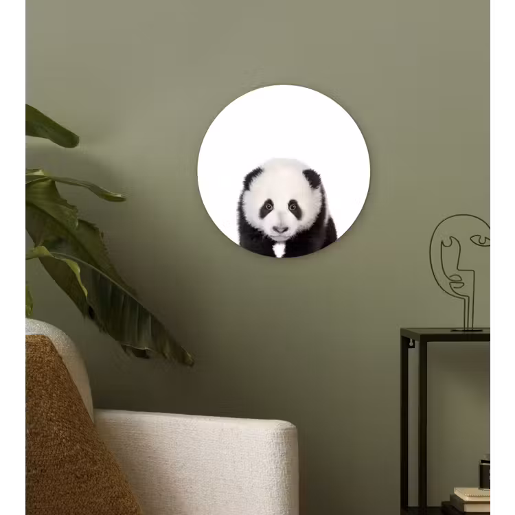 Muurcirkel - Dieren - Kinderen - Panda - Meisjes - Jongens — 3